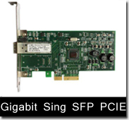 Gigabit Single SFP PCIE